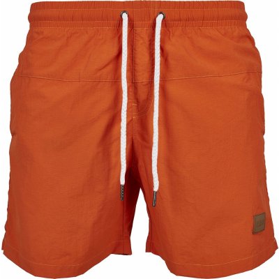 Urban Classics block Swim Shorts rustorange – Zboží Mobilmania