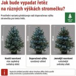 EMOS LED vánoční nano řetěz zelený 7,5 m venkovní i vnitřní studená bílá časovač – Hledejceny.cz