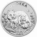The Perth Mint Australia Austrálie Stříbrná australská Quokka BU 1 oz