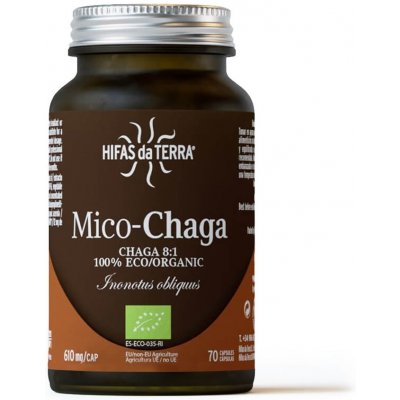 Hifas da Terra Mico-Chaga Bio 70 kapslí – Hledejceny.cz