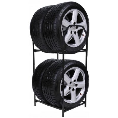 Tvujregal.cz Regál 4 x 235 černý R4P – Sleviste.cz