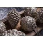 Clayre & Eef Zlatá vánoční ozdoba Ø 6*6 cm – Hledejceny.cz