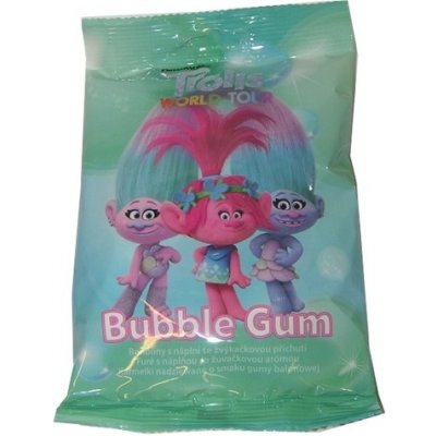 Trolls bonbóny s příchutí Bubble gum 75 g – Zboží Mobilmania