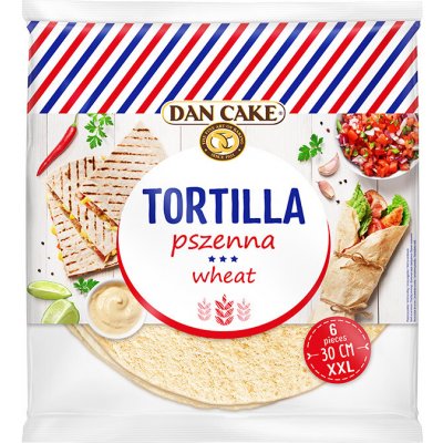 Dancake Tortilla XXL Wraps pšeničná 480 g – Zboží Dáma