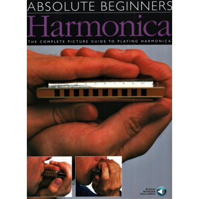 Absolute Beginners HARMONICA + CD kompletní obrazový průvodce hry na foukací harmoniku – Zbozi.Blesk.cz