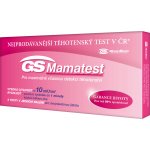 GS Mamatest 10 těhotenský test 2 ks – Zboží Mobilmania
