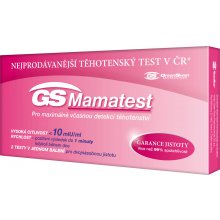 Tohle je absolutní vítěz srovnávacího testu - produkt GS Mamatest 10 těhotenský test 2 ks. Tady pořídíte GS Mamatest 10 těhotenský test 2 ks nejvýhodněji!