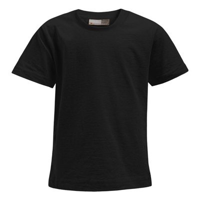 Dětské prémiové bavlněné tričko Promodoro Černá – Zboží Mobilmania
