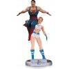 Sběratelská figurka DC Direct Power Girl & Superman DC Comics Bombshells 35 cm