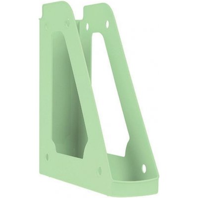 Donau Stojan na časopisy Life A4, 7 cm, PS - pastelově zelený – Zboží Mobilmania