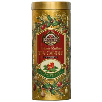 Basilur Festival Candle Gold Edition černý čaj 75 g – Hledejceny.cz