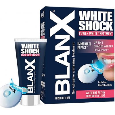 BlanX WhiteShock Power White bělicí kúra s LED aktivátorem 50 ml – Zboží Mobilmania