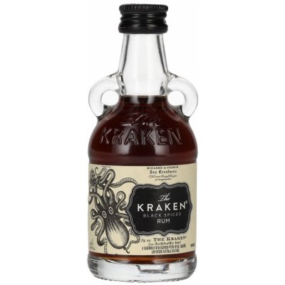 The Kraken Black Spiced Rum 47% 0,05 l (holá láhev) – Hledejceny.cz