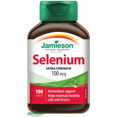 Jamieson Selen 100 μg 100 tablet – Hledejceny.cz