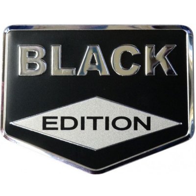 AVISA Avisa Hliníkové samolepící 3D logo BLACK EDITION - – Sleviste.cz