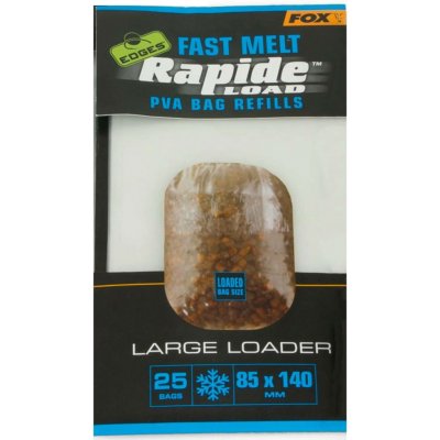 Fox Edges PVA Sáčky Rapide Refills Fast Melt 85x140 mm 25 ks – Hledejceny.cz