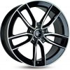 Alu kolo, lité kolo Keskin KT21 7,5x17 5x108 ET45 black front polished