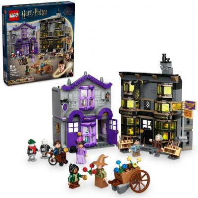 LEGO® Harry Potter™ 76439 Ollivanderův obchod a Obchod madame Malkinové – Zboží Živě