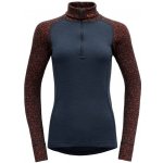 Devold dámský rolák s dlouhým rukávem a zipem duo active merino 210 Zip Neck Ink – Hledejceny.cz