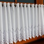 Vitrážová záclona Floria bez obšití 40 – Zboží Mobilmania