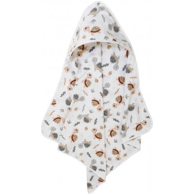 Bomimi Osuška s kapucí Flanel 80 x 80 cm Želvička – Zboží Dáma