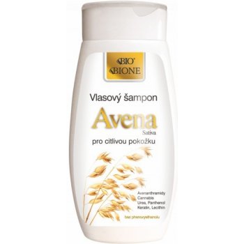 Bione Cosmetics Vlasový šampon pro citlivou pokožku Avena Sativa 260 ml