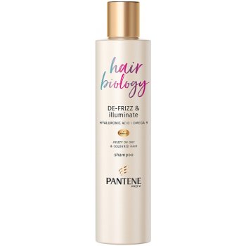 Pantene Hair Biology De-frizz & Illuminate šampon 250 ml