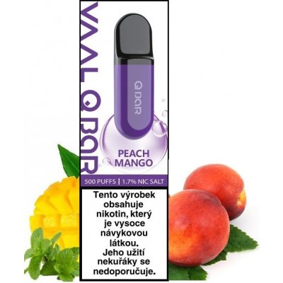 Joyetech VAAL Q Bar Peach Mango 17 mg 500 potáhnutí 1 ks – Zbozi.Blesk.cz