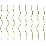 Svíčky zakroucené zlaté 14 cm, 8 ks – Zbozi.Blesk.cz
