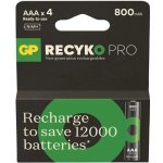 GP Batteries ReCyko+ Pro Professional 1,2V 800mAh 1ks B26184 HR03 – Zboží Živě