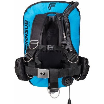FINNSUB FLY 13D BLUE COMFORT SET - infl.50cm, SS Backplate - modrá – Zboží Dáma