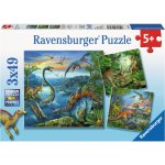 Ravensburger Fascinace – dinosauři 3x49 dílků
