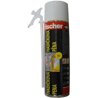 Montážní pěna letní trubičková PU 500 ml fischer ventil, FISCHER 525002 – HobbyKompas.cz