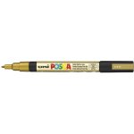 Uni Posca PC-3M 0,9-1,3 mm zlatý – Zboží Živě