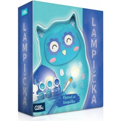 Albi DIY Lampička Sova – Zboží Mobilmania