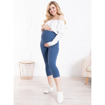 Formommy těhotenské 3/4 legíny Indigo – Zboží Mobilmania
