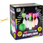 Mikro Trading Bowling s kuželkami 6ks a míčkem na baterie se světlem – Hledejceny.cz