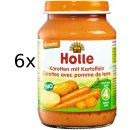 Holle BIO Mrkev a brambor 6 x 190 g