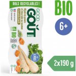 Good Gout BIO Losos s kapustou a pastinákem 2 x 190 g – Hledejceny.cz