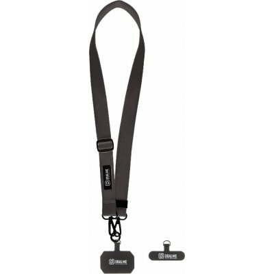 OBAL:ME NeckTag Ribbon Popruh na Telefon Black – Sleviste.cz