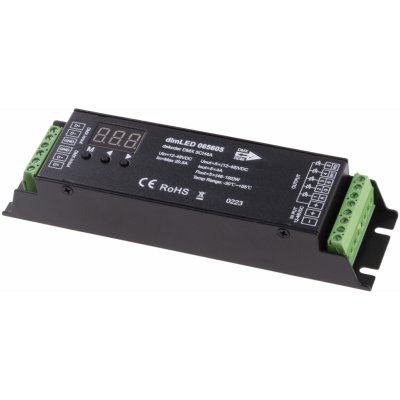 DMX dimLED dekodér 5CH4A TL-065605 – Zboží Mobilmania