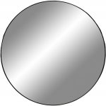 Nordic Living Černé kulaté závěsné zrcadlo Vincent 80 cm – Hledejceny.cz