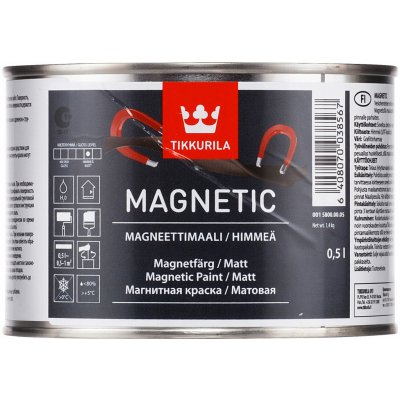 Tikkurila Magnetic 0,5 l Šedá – Hledejceny.cz