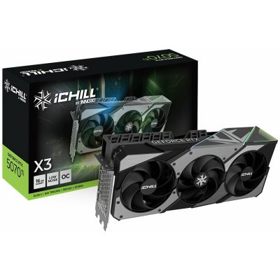 Inno3D GeForce RTX 5070 TiICHILL X3 16GB GDDR7 C507T3-16D7X-176069R – Hledejceny.cz