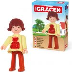 EFKO IGRÁČEK Babička figurka 7,5cm rodina v krabičce – Zboží Dáma