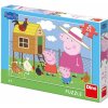 Puzzle Dino Peppa pig: slepičky 24 dílků