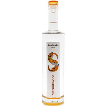 Svachovka Meruňka 45% 0,5 l (holá láhev)