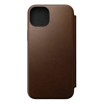 Nomad Modern Leather Folio Apple iPhone 15 Plus hnědé – Hledejceny.cz