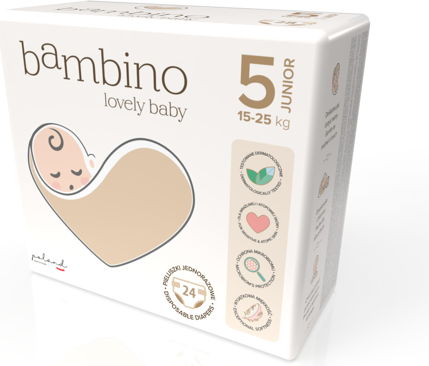 Bambino lovely baby 5 15-25 kg 24 ks