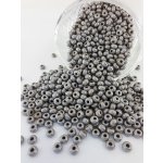 Rokajl Preciosa 8/0 - šedá - perleť - 1 g – Hledejceny.cz